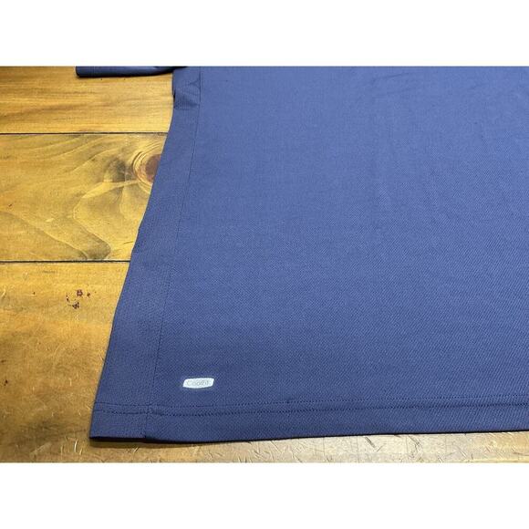 Alo Coolfit Men’s Casual Athletic Blue Performance Polo Short Sleeve XL - Picture 5 of 12